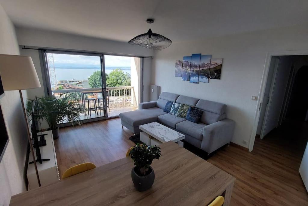 Appart Cosy Avec Vue Sur Le Lac Leman Évian-les-Bains Exterior foto