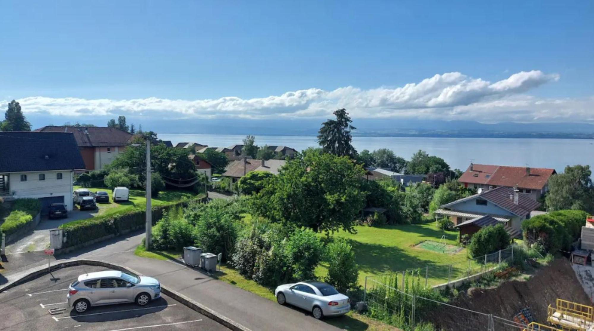 Appart Cosy Avec Vue Sur Le Lac Leman Évian-les-Bains Exterior foto